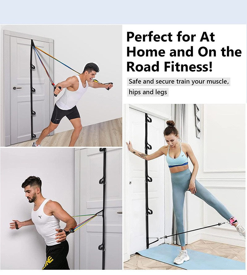Elevate Your Workout with Our Versatile Resistance Band Fitness Pull Rope Suspension Trainer