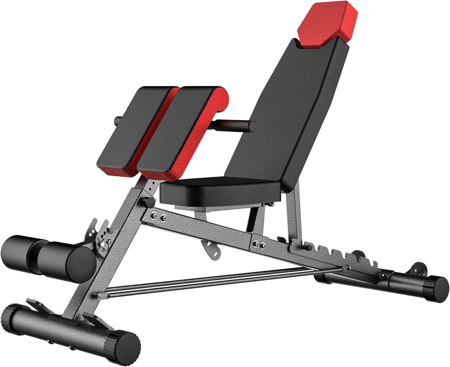 Ultimate Multi-Functional FID Weight Bench for Comprehensive All-In-One Body Workouts – Hyper Back Extension, Adjustable Ab Sit-up, Incline, Decline, and Flat Bench Options