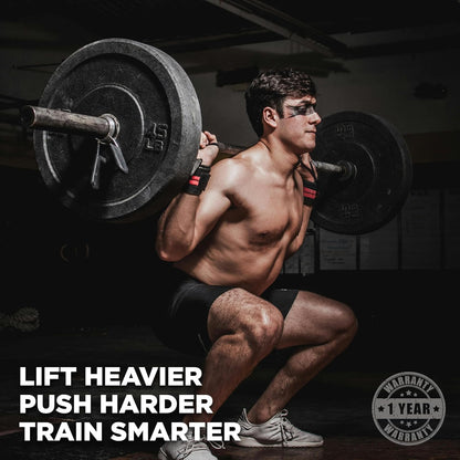 Elevate Your Workout with the Ultimate Wrist Wraps & Lifting Straps Bundle - Perfect for Weightlifting, Cross Training, and Powerlifting!