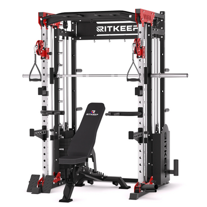 Transform Your Home Workouts with the PMAX 5600 Home Gym Smith Machine - All-in-One Strength Training Solution