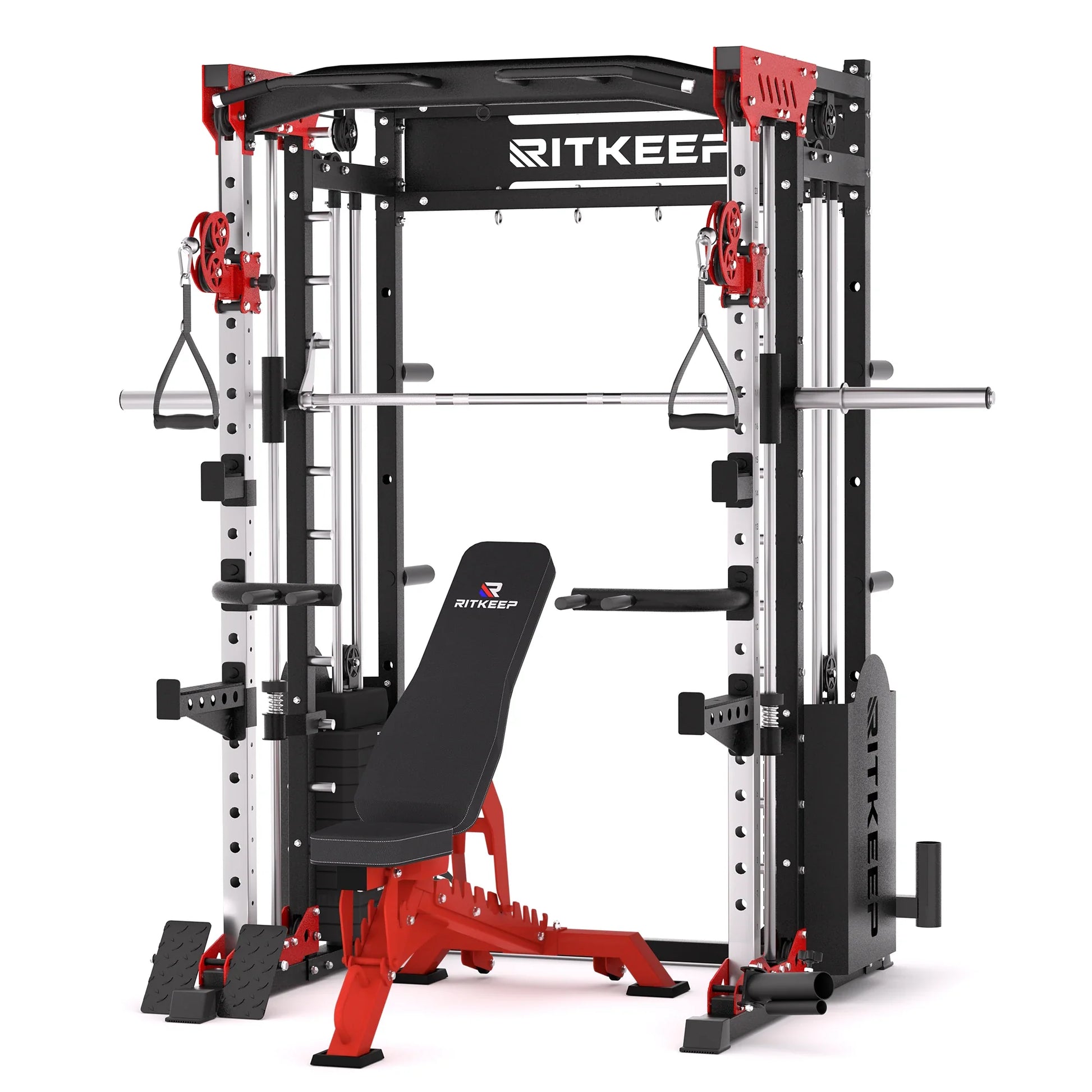 Transform Your Home Workouts with the PMAX 5600 Home Gym Smith Machine - All-in-One Strength Training Solution