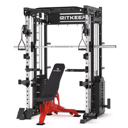 Transform Your Home Workouts with the PMAX 5600 Home Gym Smith Machine - All-in-One Strength Training Solution