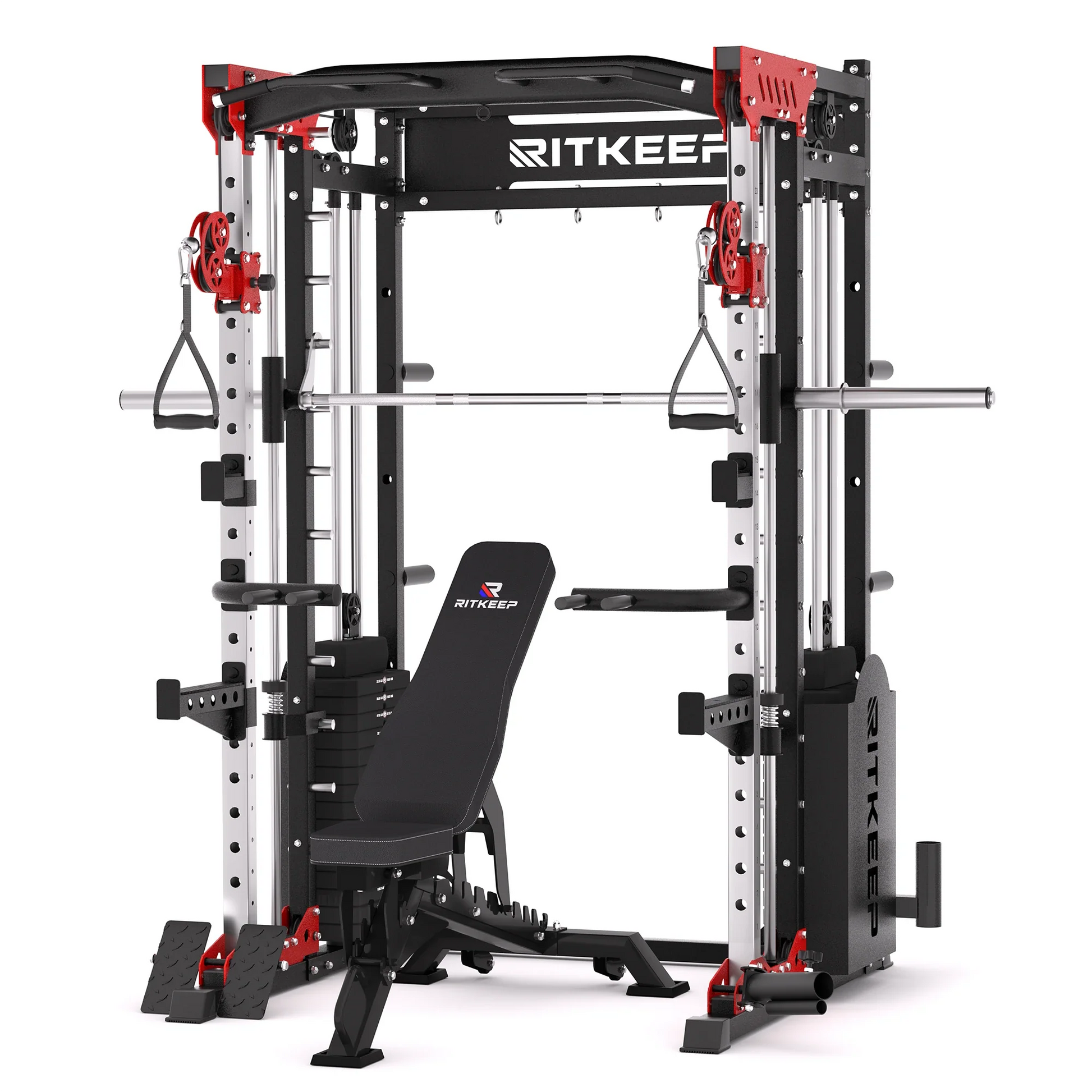 Transform Your Home Workouts with the PMAX 5600 Home Gym Smith Machine - All-in-One Strength Training Solution