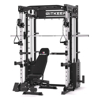 Transform Your Home Workouts with the PMAX 5600 Home Gym Smith Machine - All-in-One Strength Training Solution