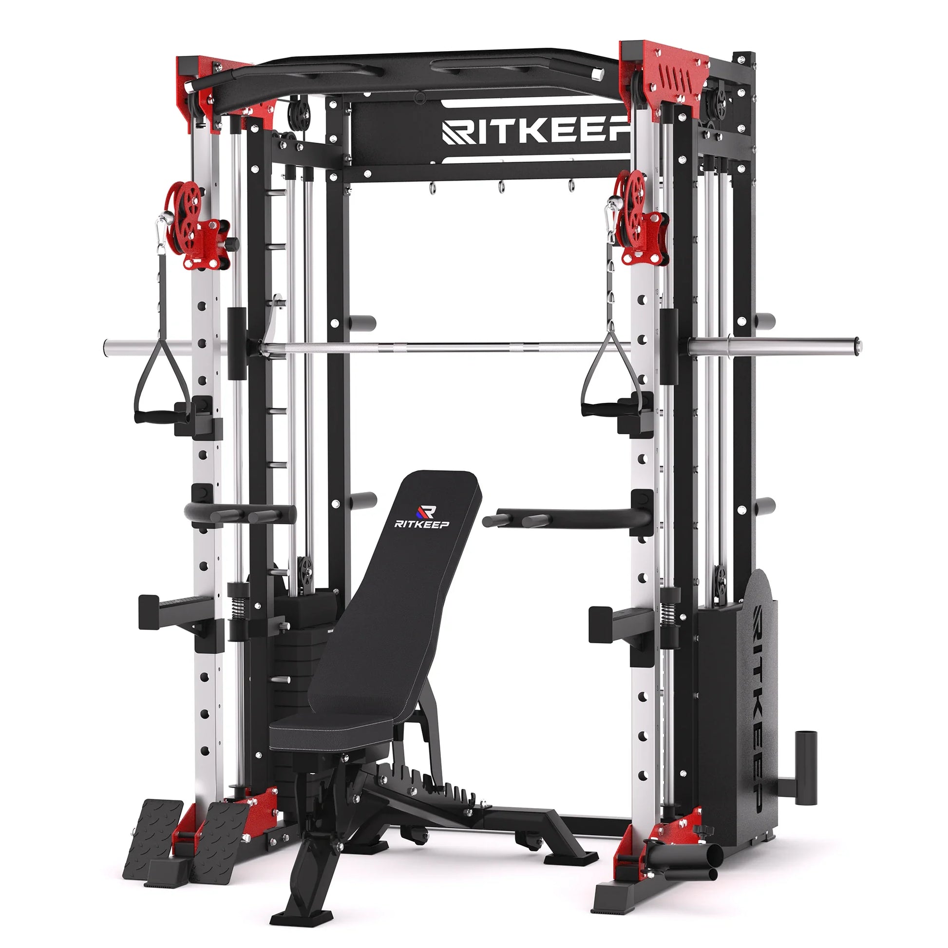Transform Your Home Workouts with the PMAX 5600 Home Gym Smith Machine - All-in-One Strength Training Solution