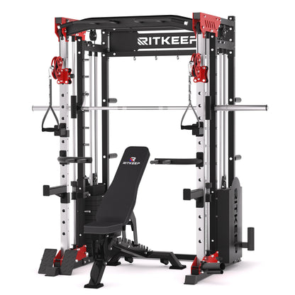 Transform Your Home Workouts with the PMAX 5600 Home Gym Smith Machine - All-in-One Strength Training Solution
