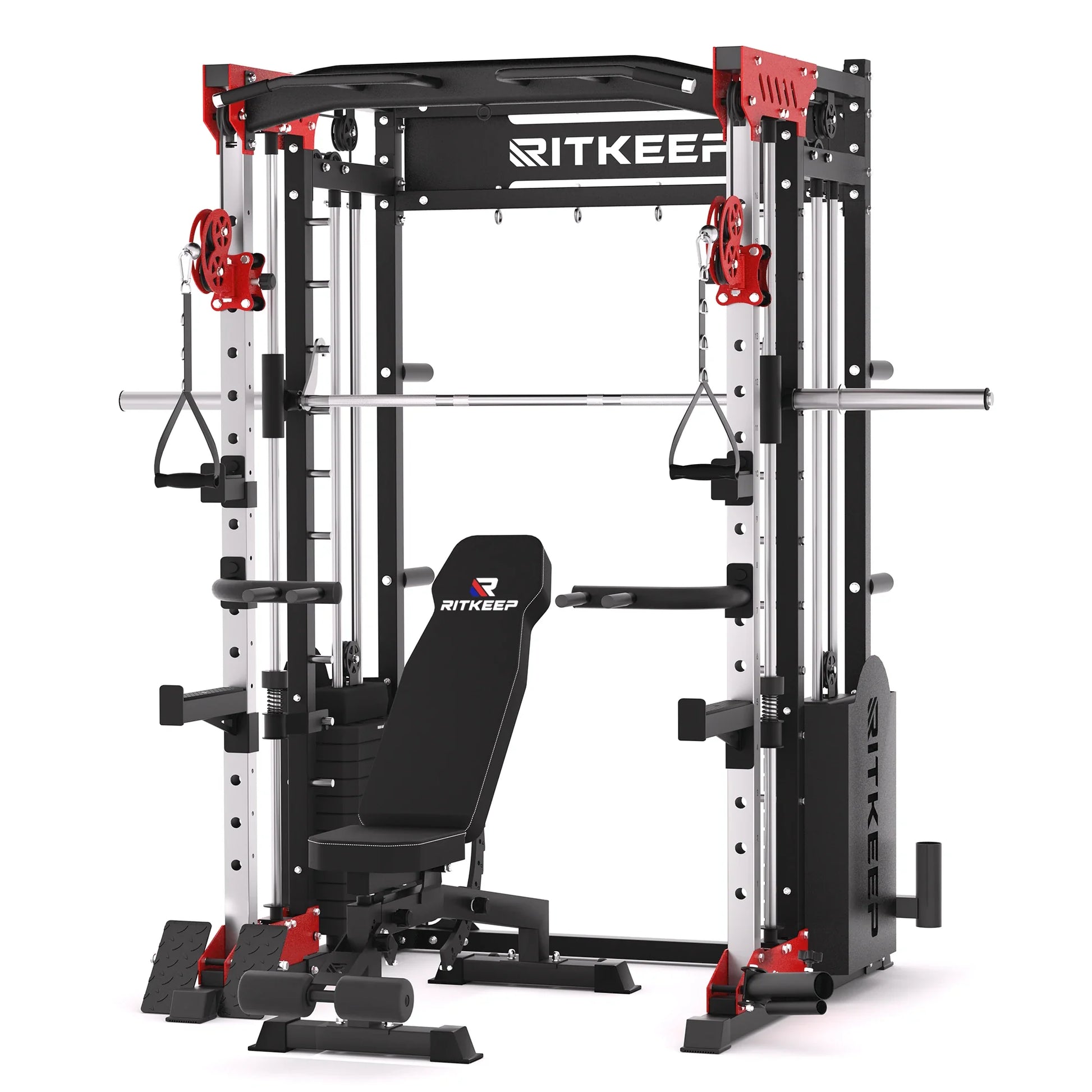 Transform Your Home Workouts with the PMAX 5600 Home Gym Smith Machine - All-in-One Strength Training Solution