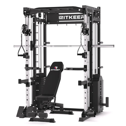 Transform Your Home Workouts with the PMAX 5600 Home Gym Smith Machine - All-in-One Strength Training Solution