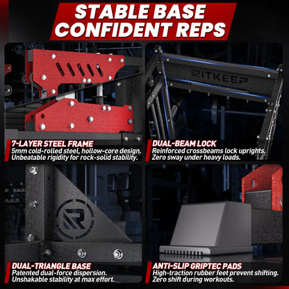 Transform Your Home Workouts with the PMAX 5600 Home Gym Smith Machine - All-in-One Strength Training Solution