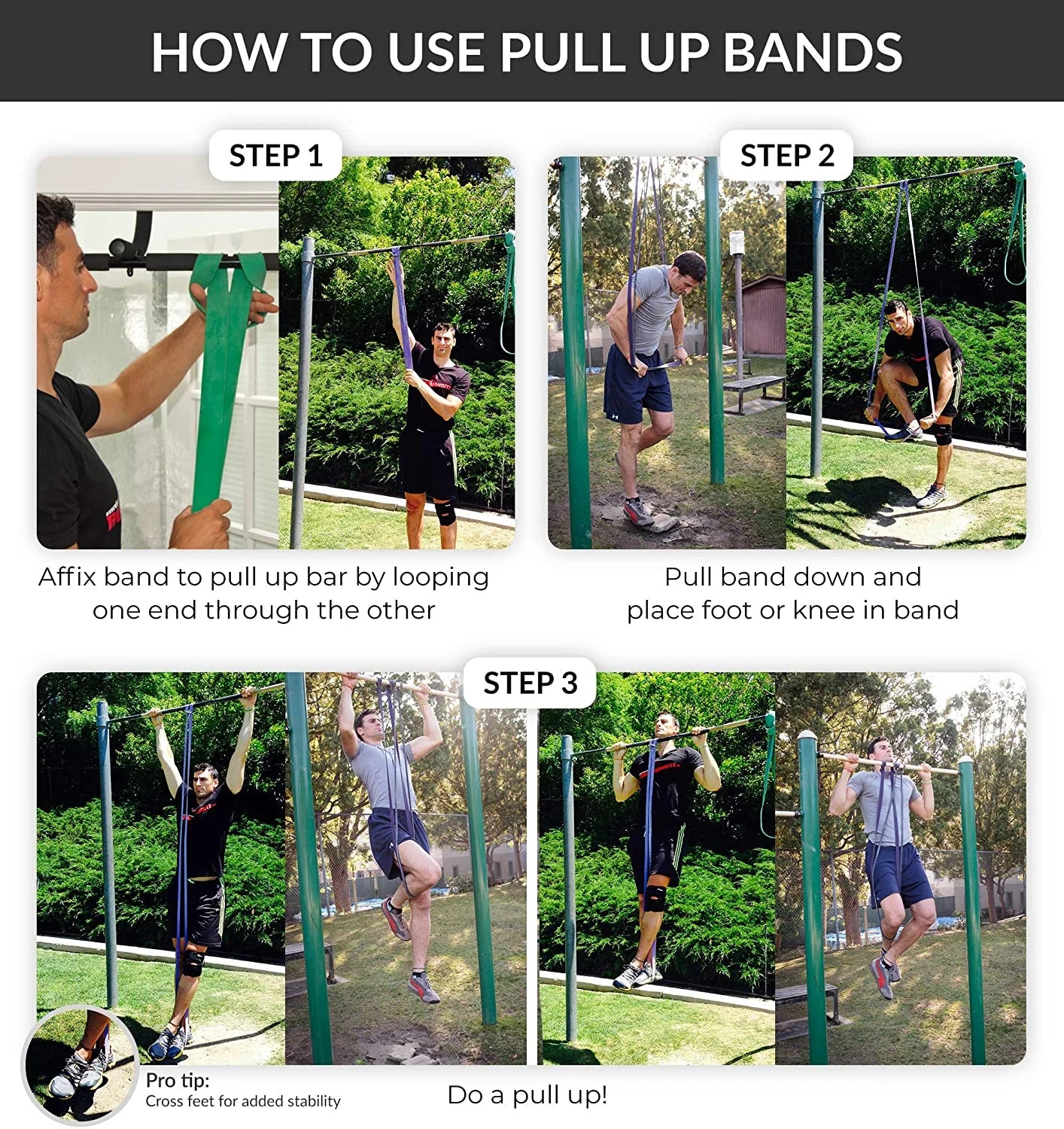 Maximize Your Gains with Our Versatile Resistance and Workout Bands for Pull-Up Assistance and More!